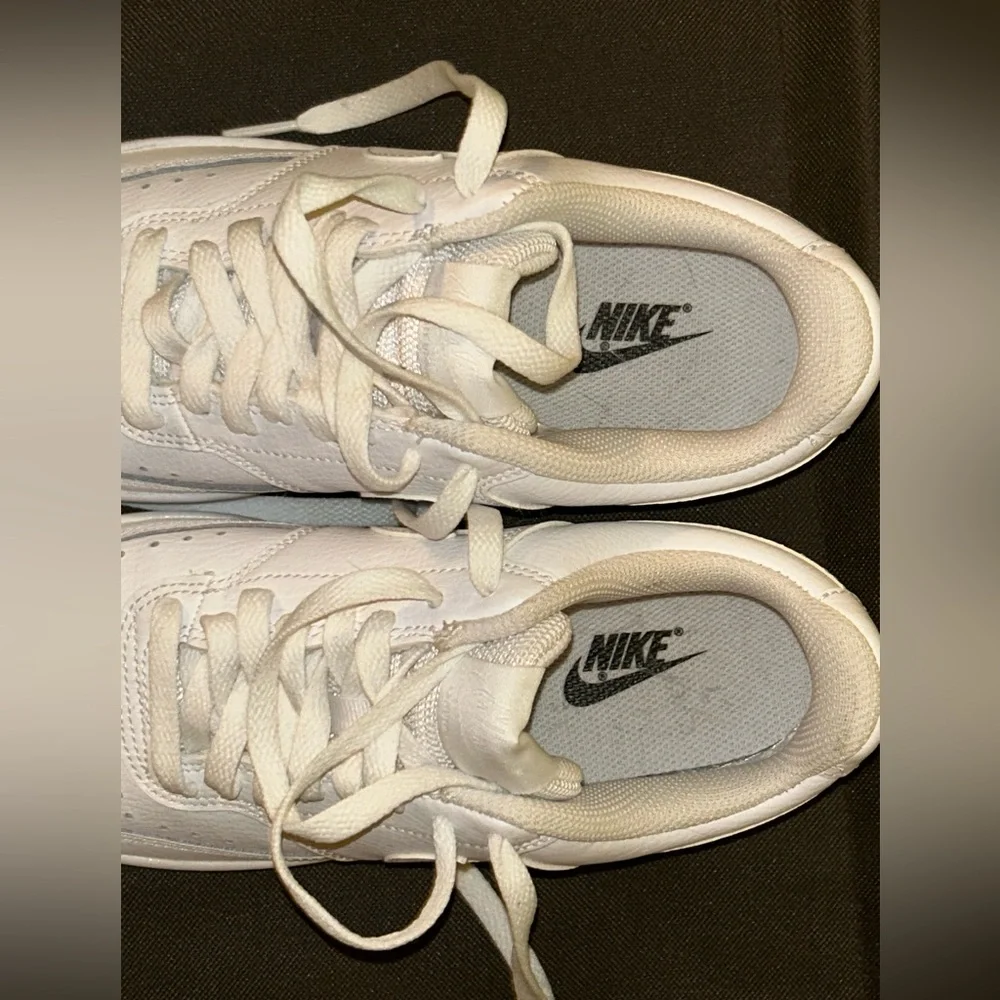 Nike White Lace-Up Sneakers - Picture 7 of 7